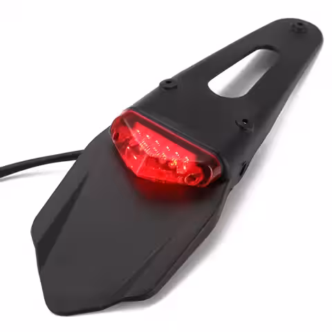 Zadné krídlo motocykla LED lampa moto enduro motokros motocykel OFF ROAD