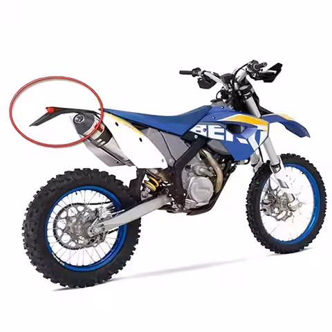 Zadné krídlo motocykla LED lampa moto enduro motokros motocykel OFF ROAD