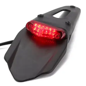 Stop LED pentru motociclete enduro și off-road, cu montare universală