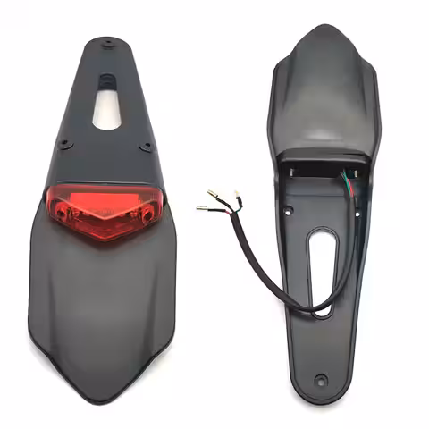Zadné krídlo motocykla LED lampa moto enduro motokros motocykel OFF ROAD