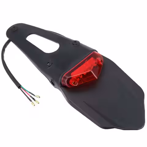 Zadné krídlo motocykla LED lampa moto enduro motokros motocykel OFF ROAD
