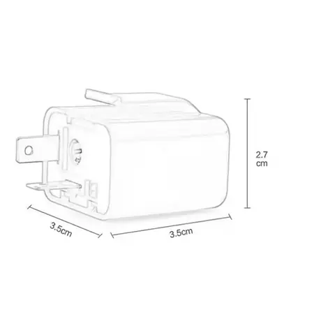 Releu semnalizare plug-and-play Releu semnalizare LED cu instalare rapidă plug-and-play