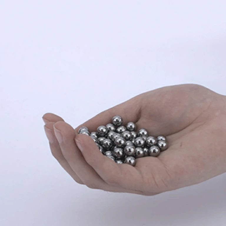 Set complet de 100 bile oțel 8 mm pentru praștie, forma sferică, netedă