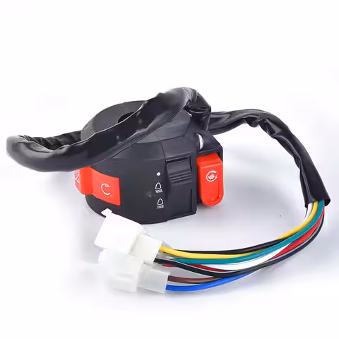 Comutator multifuncțional ATV Comutator ATV 3 în 1: lumini, șoc, buton de pornire