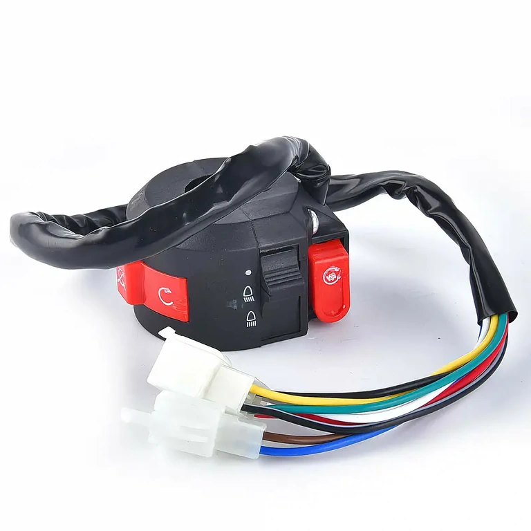 Comutator ATV 3 în 1: lumini, șoc, buton de pornire