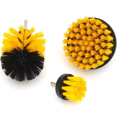 Kit perii rotative pentru bormașină Perii curățare rotative bormașină – plastic rezistent