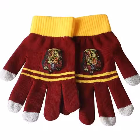 Harry Potter Gryffindor-stil vantar för barn och vuxna, perfekt för kalla säsonger