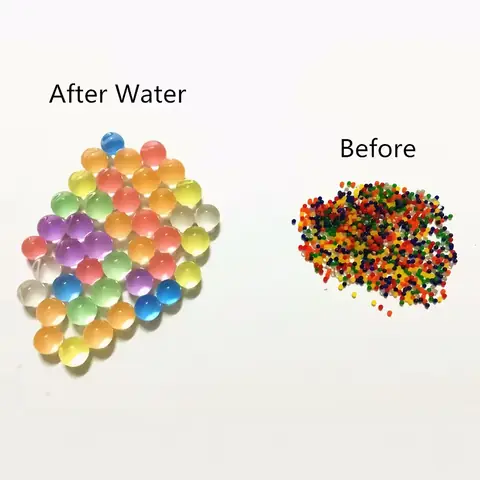GOMBOK Az ORBEEZ hidrofil gél golyók vízben dagadnak AKCIÓS áron