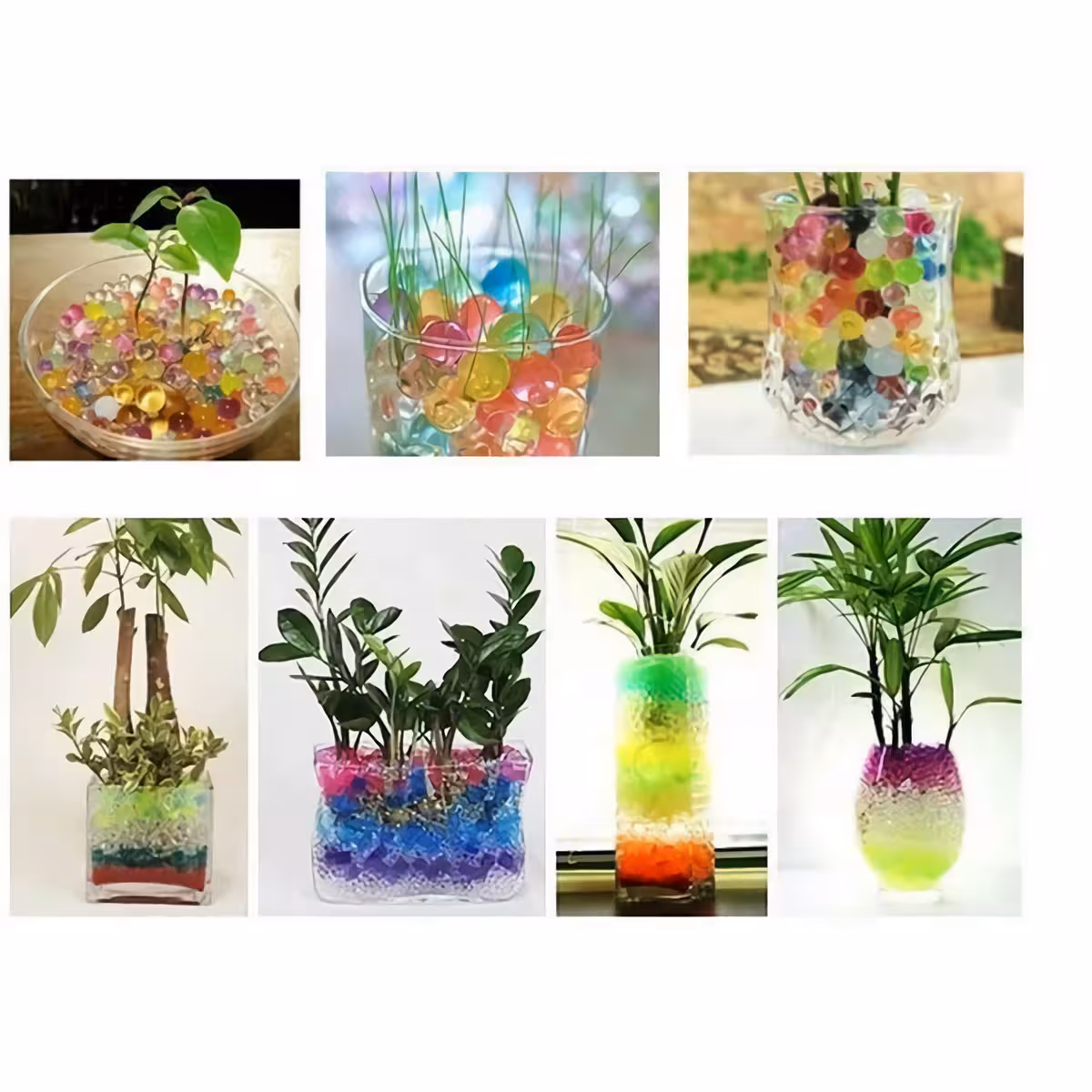 Bile gel pentru aranjamente florale Bile gel hidrofile folosite pentru aranjamente florale și decor la evenimente