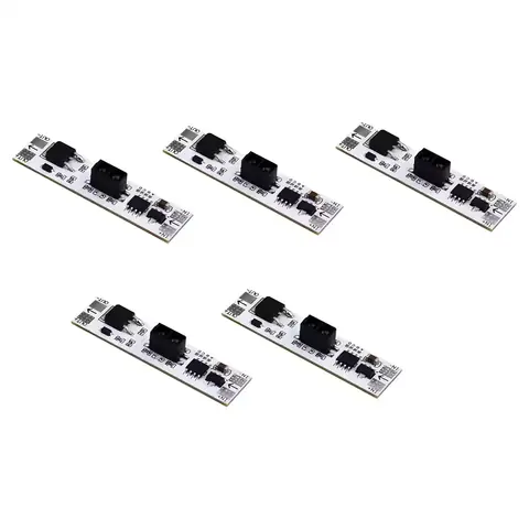Pachet 5 senzori XK-GK-4010A prezentare generală Imagine cu 5 module senzor scanare palmă 12V prezentate împreună