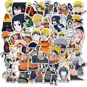 Stickere autoadezive cu personaje populare din anime-ul Naruto