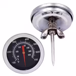 Termometru pentru măsurarea temperaturii cărnii în grătar, afumătoare sau cuptor