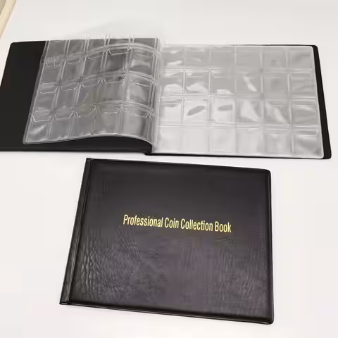 Zbierkový album na 240 mincí, ideálny pre zberateľov