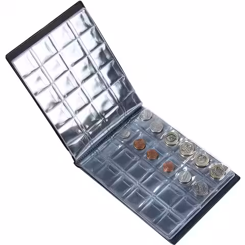 Knižný album s 240 miestami pre mince
