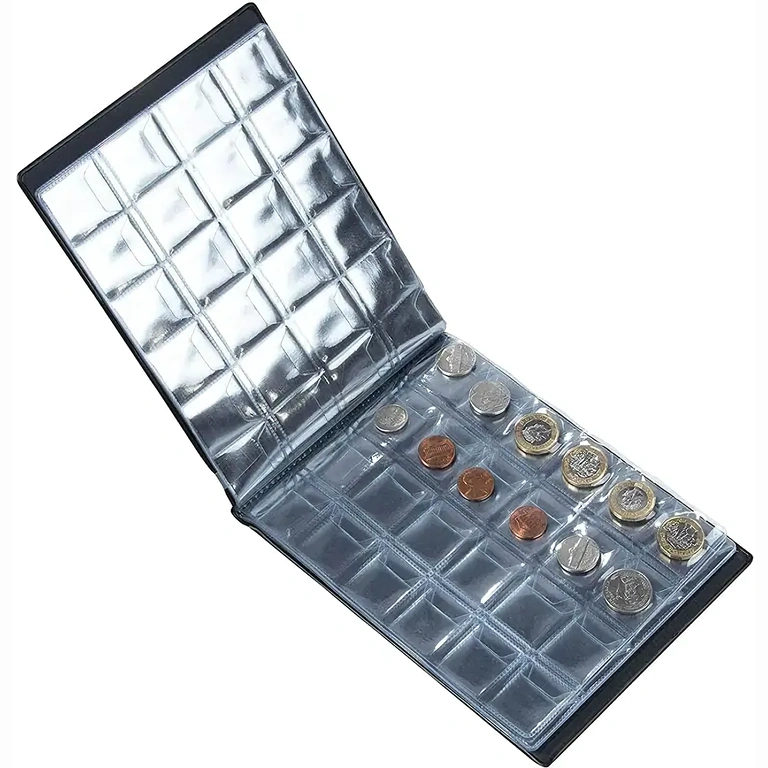 Албум-книга с 240 гнезда за монети