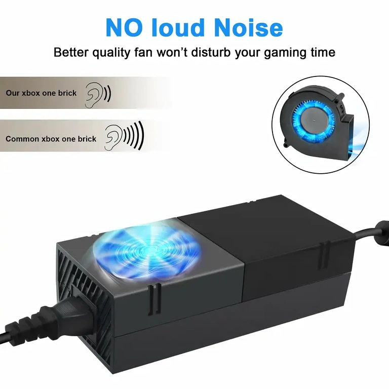 Alimentator compatibil cu Xbox ONE, cu LED pentru status