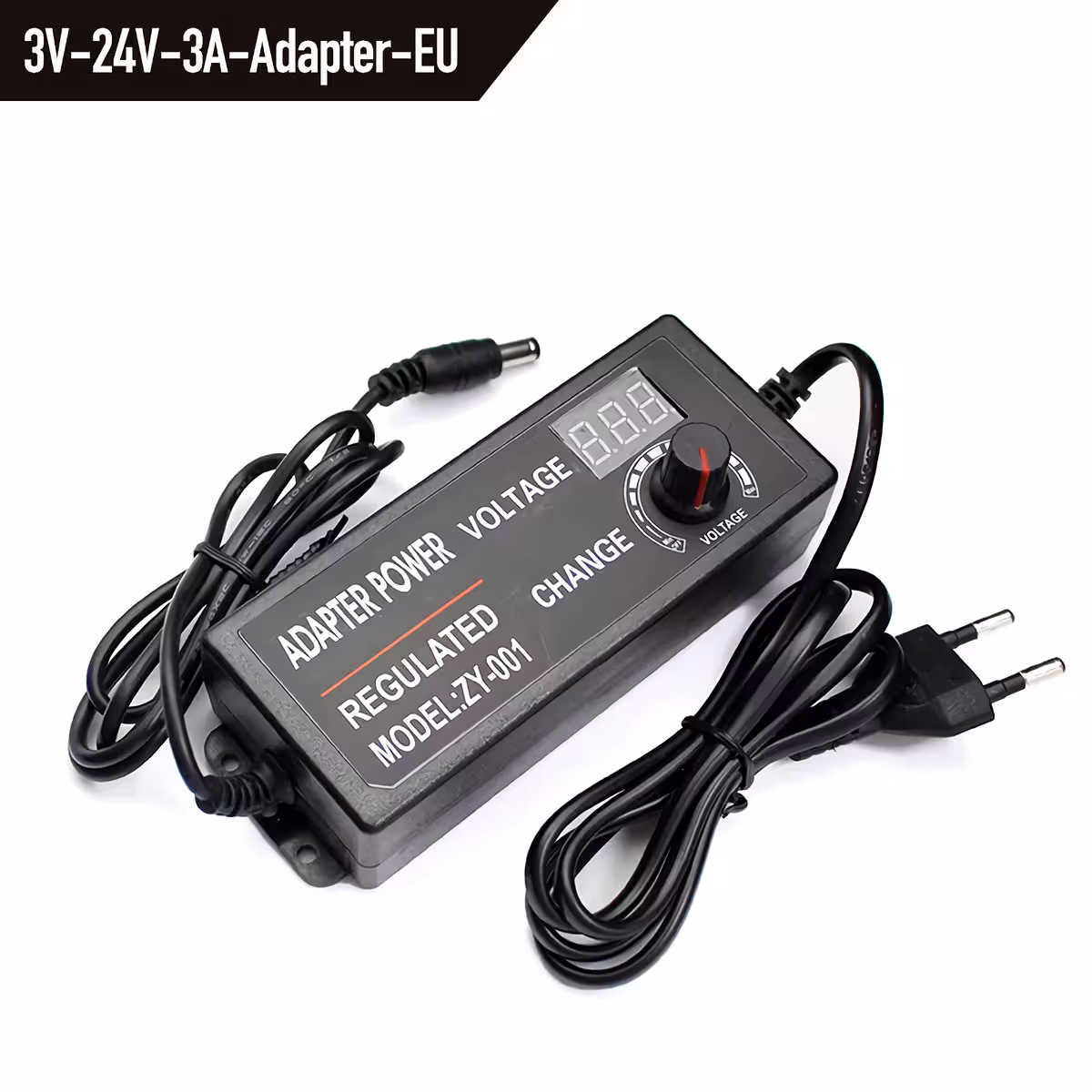 Convertor AC DC reglabil 3V-24V Convertor tensiune reglabilă ideal pentru proiecte electronice și hobby