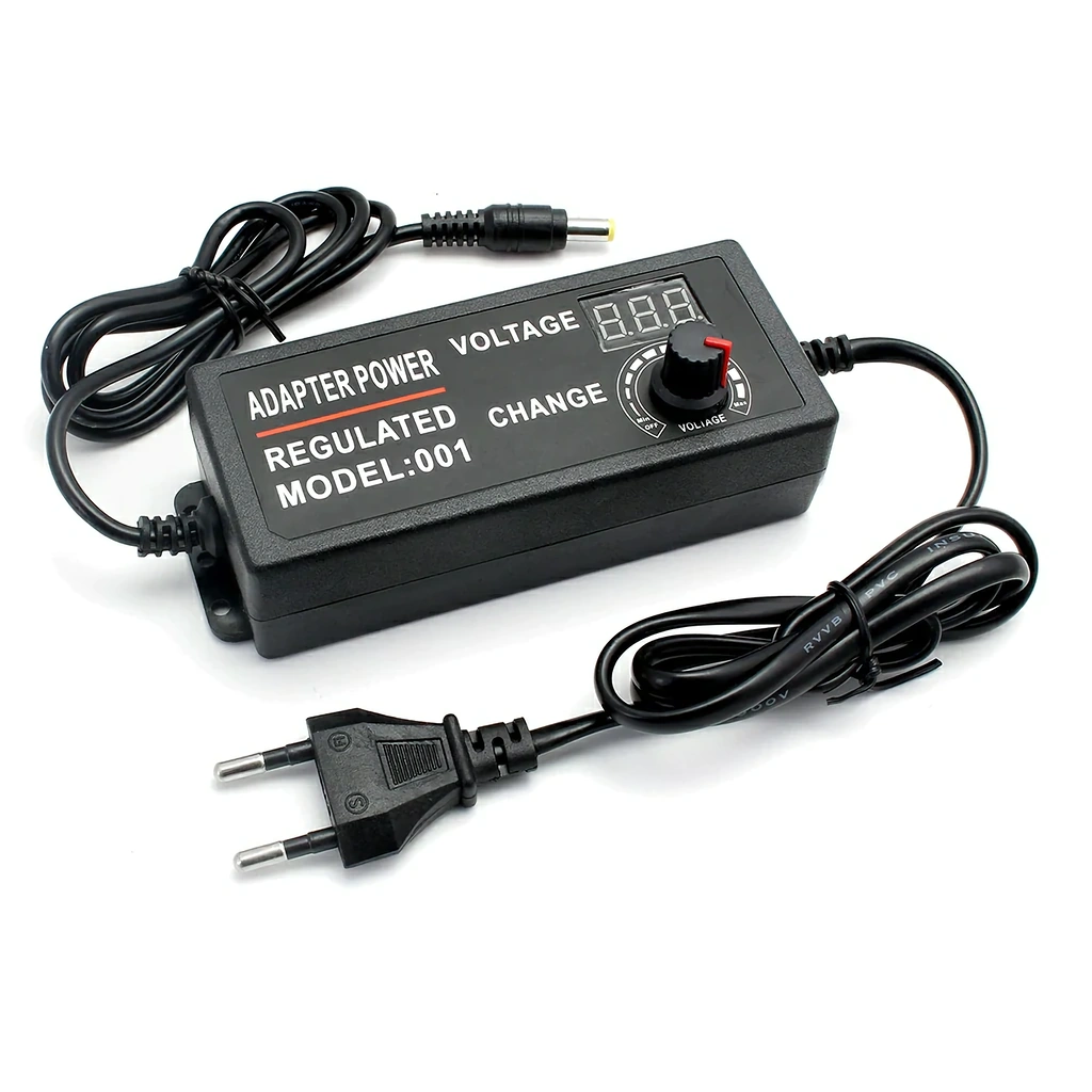 Зарядно захранване с регулируемо напрежение универсално 3V-24V 3A – променлив регулатор на напрежение