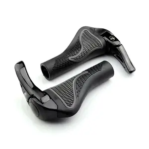 Gripuri MTB ergonomice cu prindere sigură pe ghidon și coarne laterale