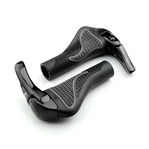 Gripuri MTB ergonomice cu prindere sigură pe ghidon și coarne laterale