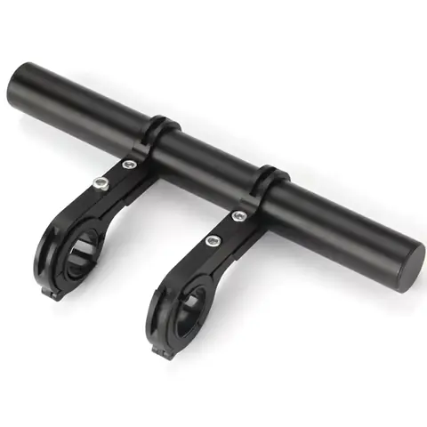 Extensie pentru ghidon bicicletă sau trotinetă electrică din aluminiu, suport far/telefon/accesorii