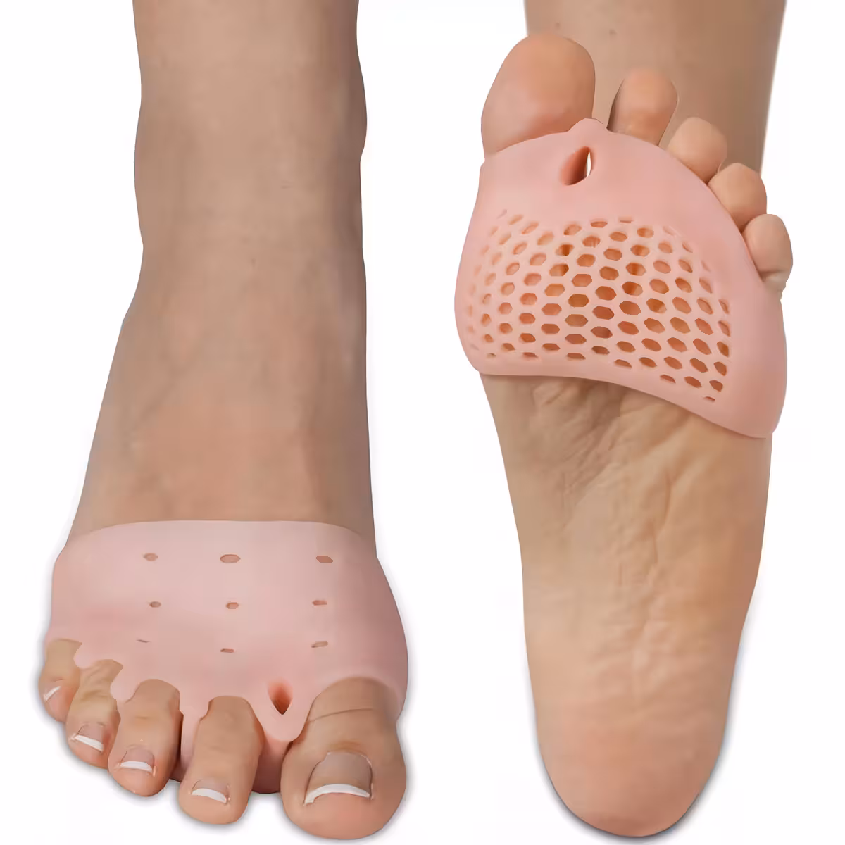 Corector de monturi Hallux Valgus cu separator degete din gel siliconic
