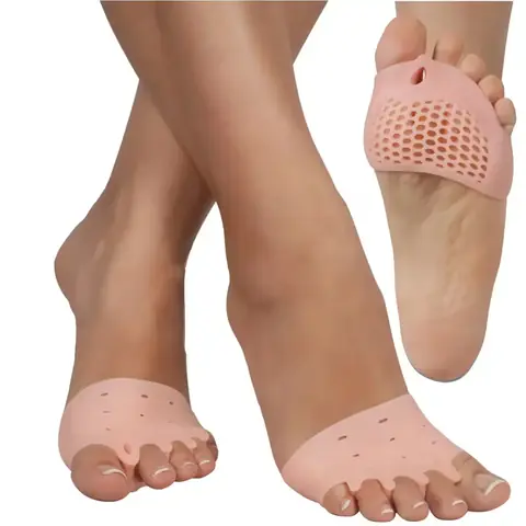 Korektorová oddělovací ortéza prstů na noze Hallux Valgus ochranné silikonové držáky denní noční lékárna