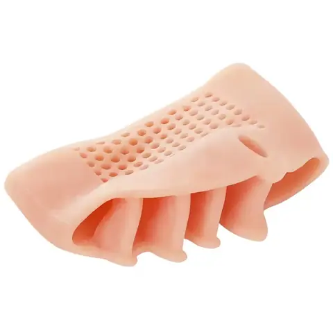 Korektorová oddělovací ortéza prstů na noze Hallux Valgus ochranné silikonové držáky denní noční lékárna