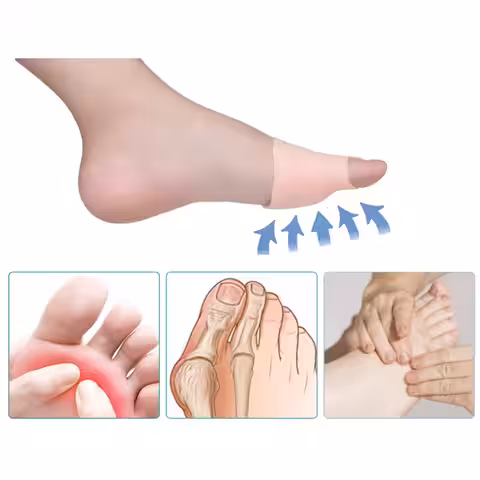 Ortézis ortopédia szétválasztó lábujjkorrekció Hallux Valgus ujjrögzítés elleni védelem szilikonból nappal éjszaka gyógyszertár