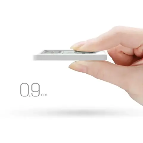 Monitor digital slim de umiditate pentru cameră Dispozitiv digital subțire pentru monitorizarea umidității în interior