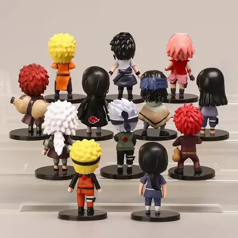 Toate personajele principale Naruto într-un singur set de jucării