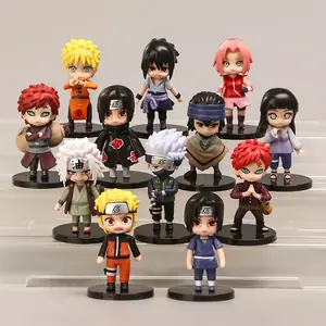 Set 12 figurine Naruto Shippuden din PVC – colecție anime