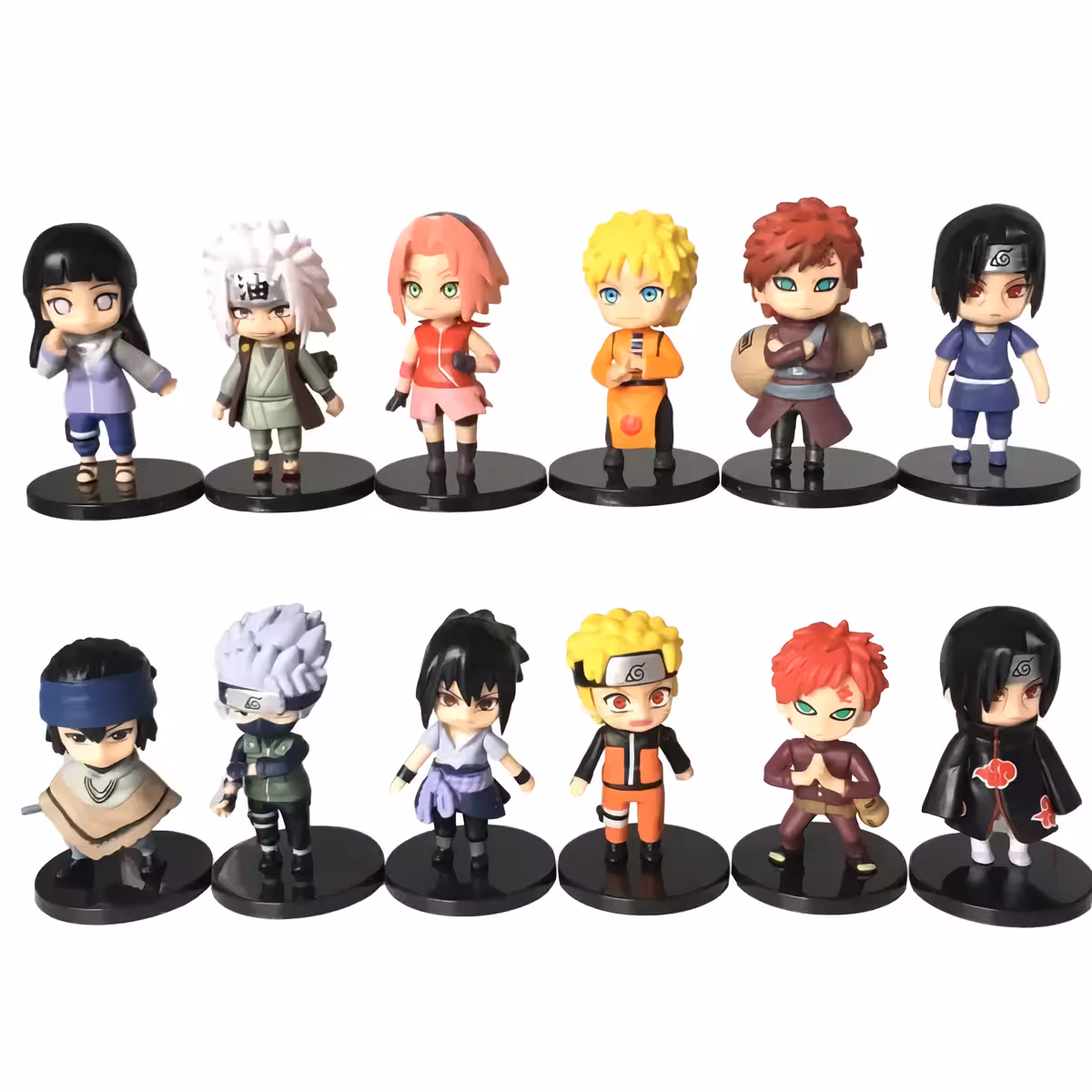 Figurine Naruto Shippuden anime Jucării tip mini-figurine inspirate din anime Naruto Shippuden
