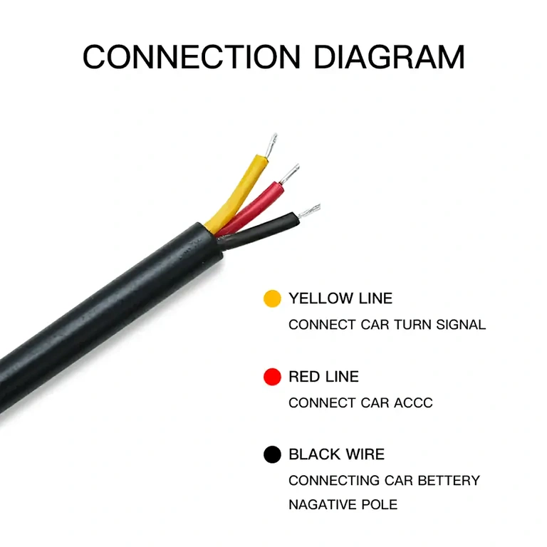 LED pásek 12V pro montáž na přední světla auta