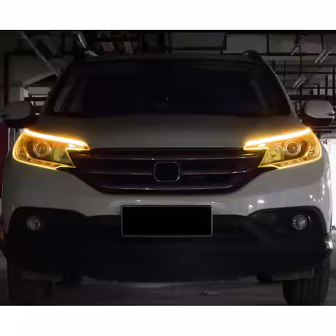 Tunn LED-remsa för billyktor med dagsljus och blinkers