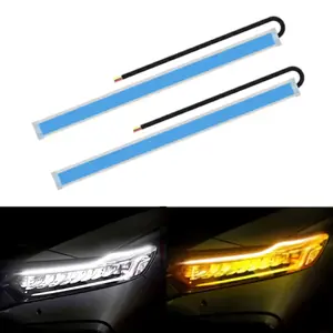 Banda LED DRL flexibilă pentru lumini de zi auto, cu semnalizare secvențială