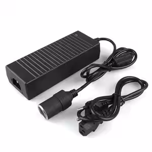 Adaptor convertor sursă alimentare 220V la 12V 10A pentru bricheta auto, 120W