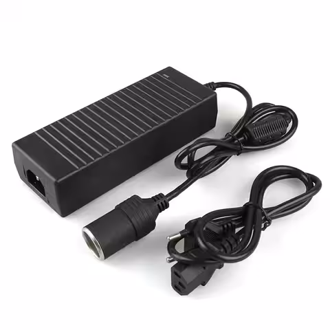 Adaptor convertor sursă alimentare 220V la 12V 10A pentru bricheta auto, 120W