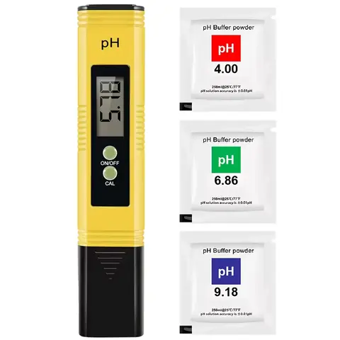 Tester digital pH pentru apă potabilă, acvariu, piscină și lichide