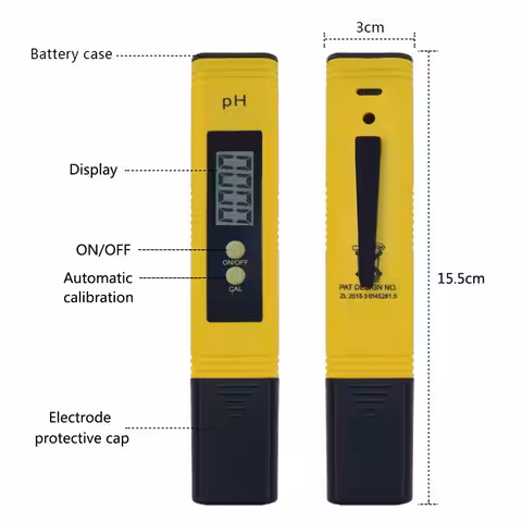 Profesionálny pH tester pre domáce, školské, kancelárske alebo laboratórne použitie
