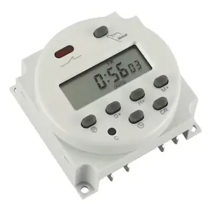 Temporizator digital programabil 12V cu afișaj LCD și funcții ON/OFF