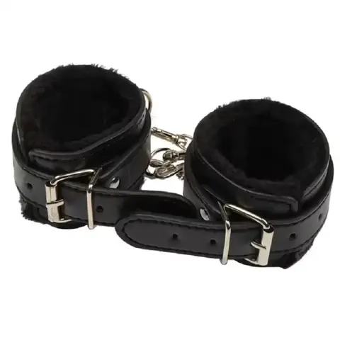 Cătușe bondage cu interior moale Cătușe căptușite, rezistente și elegante pentru fantezii intime