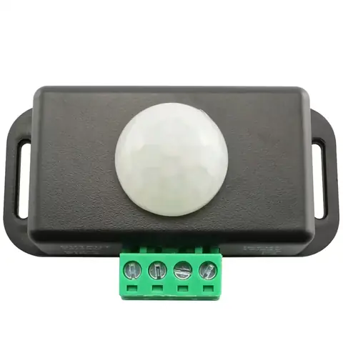 Pohybový senzor přítomnosti schéma PIR 12v 24v 6A