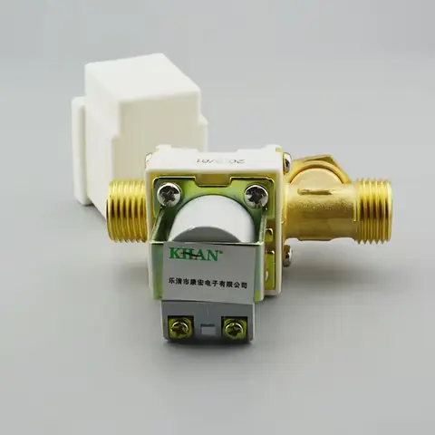 Solenoidový ventil 12V závit ½ vzduchu voda normálně zavřené elektro elektromagnetický ventil