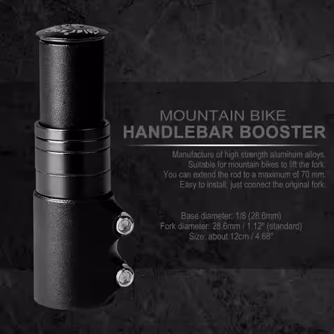 Cykelförbättring med extender – hög komfort