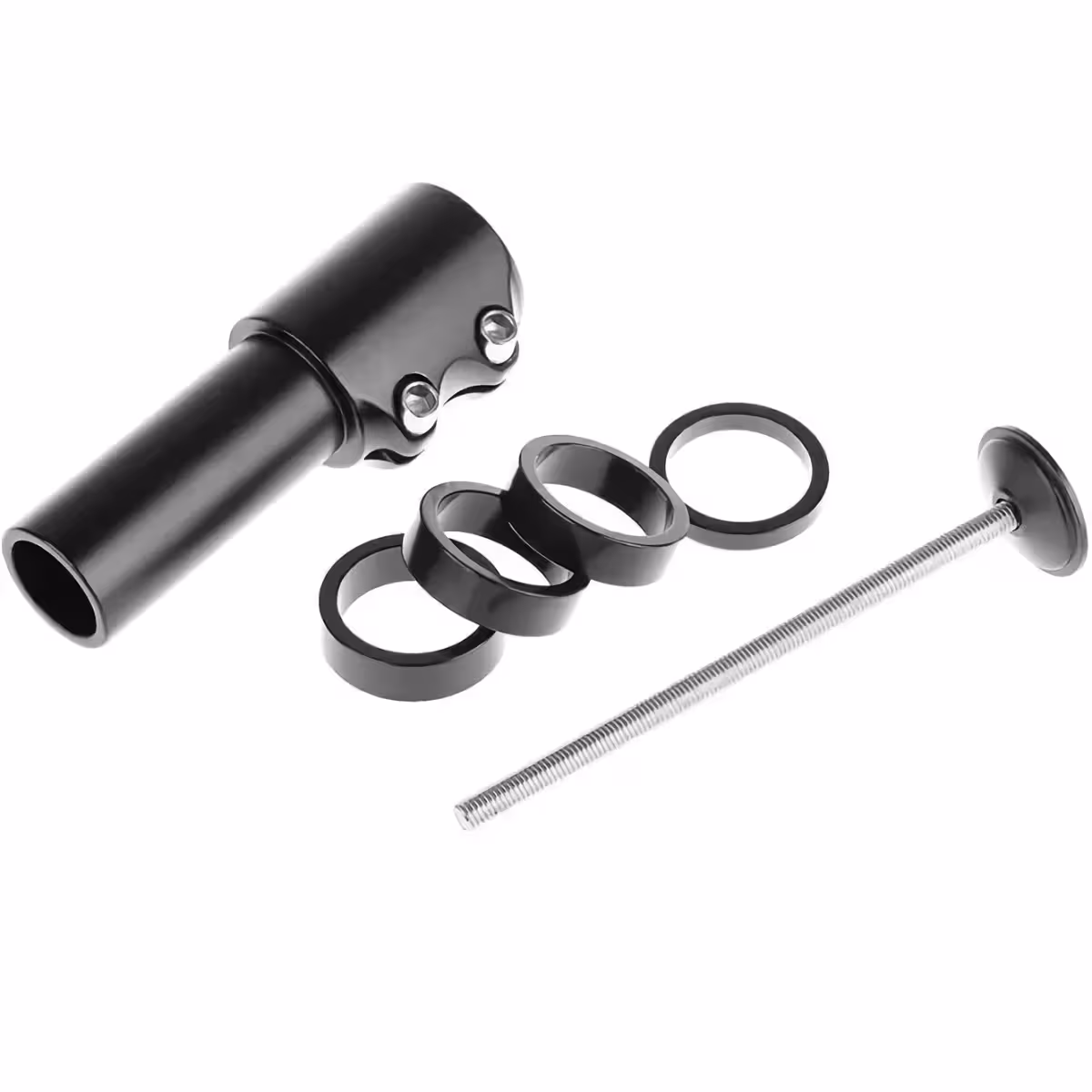 Extensie pipa ghidon 28.6 mm standard Extensia ideală pentru tija furcii bicicletă – ajustabilă