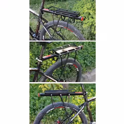 MTB hliníkový nosič bicyklov 26 27,5 28 29 zadný držiak na tyč
