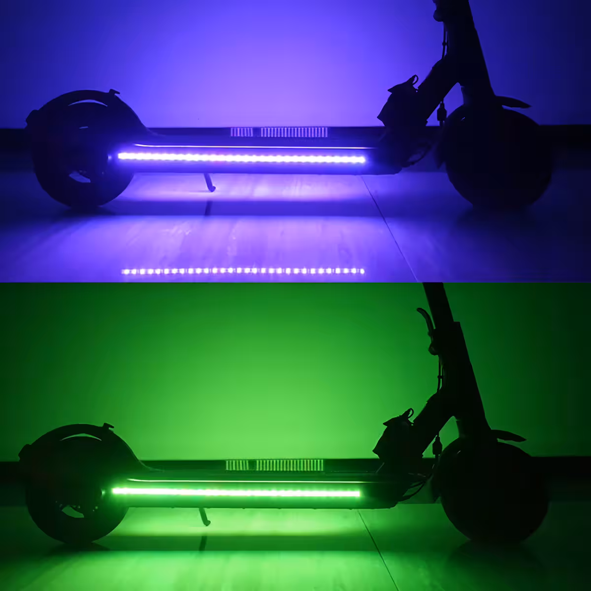 Kit lumini LED alimentat prin USB pentru trotinete electrice