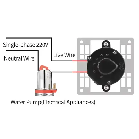 Temporizator cu întârziere pentru ventilator baie Timer electric pentru ventilator sau lumini în baie, cu funcție delay
