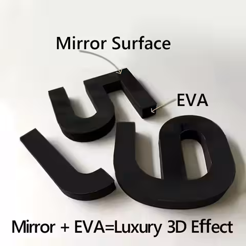 Ceas mare negru lucios, efect 3D, montaj ușor cu sablon inclus